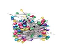HEEPDD Épingles Droites en Larmes en Larmes en de Couleur Perle Coudre des épingles de Mariage, 400pcs Corsage pour Bijoux de Bijoux en Tissu avec Aiguille Droite pour Fabriquer Un Mur Suspendu Nan