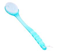 HEEPDD Épurateur de Dos à Long Manche, Brosse Corporelle en Plastique de 14.17 Pouces pour la Douche, Exfoliante Douce pour les Zones Difficiles à Atteindre, Nettoyage de l'acné du Dos