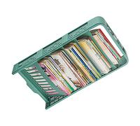 HEEPDD Étagères à Livres pour Enfants, Organisateur en Plastique de qualité Supérieure à 5 Couches pour Un Accès Facile au Rangement en Classe pour Enfants (Green)