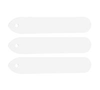 HEEPDD Étiquettes de la Plante 100pcs PVC Garden Plant Markers Markers Tapis, étiquettes de Plante Imperméables pour la pour la Cour (WHITE)