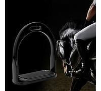 HEEPDD Étriers Antidérapants en Aluminium, Accessoires équestres Sûrs avec Pédale Antidérapante pour l'équitation et l'entraînement Étriers Antidérapants en Aluminium, Fournitures Légères pour