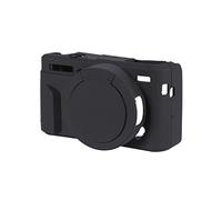 HEEPDD Étui de Caméra en Silicone, Boîtier de Protection de la Caméra en Silicone Doux Léger Cage de Protection Anti-caméra Anti-Glissement pour Powershot G7x / G7x Mark II