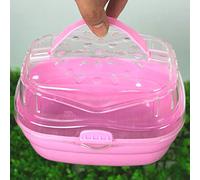 HEEPDD Étui Portable de Transport Léger Léger pour Voyages en Plein Air avec Respiration et Matériel, Grand Espace, Facile à Transporter, adapté aux Voyages en Plein Air avec Respiration et (Pink)