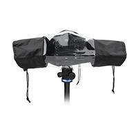 HEEPDD Étui Universel pour Appareils électroniques Portables, Housse de Pluie en Nylon Imperméable pour Appareil Photo Numérique, Noir, Léger, Compatible avec Trépied, 17,7 X 8,3 X 7,9,5 Pouces