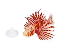 HEEPDD Faux Poisson, Faux Poisson Flotte Poissons artificiels colorée Lumineux pour Aquarium (Rouge)