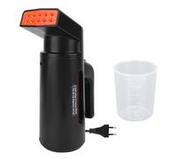 HEEPDD Fer à Vapeur Portatif pour Vêtements, Cuiseur Vapeur de Voyage, Puissance de Vapeur Puissante de 700 W, Réservoir D'eau de 150 Ml, Cuisson à la Vapeur Continue de 15 (Prise UE 220V)