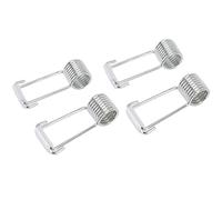 HEEPDD Ferme-porte à Charnière à Ressort de 2 Cm, 4 Broches de Charnière à Ressort à Fermeture Automatique avec Cache-ailes, pour Portes D'armoire, Cuisine, Salle de Bain, Chambre à