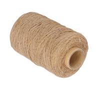 HEEPDD Ficelle de Jute Naturelle en Fibre de Jute 300 M 1 Mm pour Emballage Cadeau, Porte-clés, Boucles d'oreilles, Loisirs Créatifs, Décoration de la Maison, Longue Longueur, Diamètre Fin, Aspect