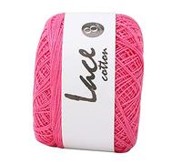 HEEPDD Fil de Coton Dentelle, Fil de Coton Naturel Doux pour le Crochet, la Broderie, Idéal pour les Projets de Tricot (#5)