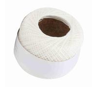 HEEPDD Fil de Coton Dentelle, Fil de Coton Naturel Doux pour le Crochet, la Broderie, Idéal pour les Projets de Tricot (#1)