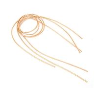 HEEPDD Fil Métallique Français, Matériel de Broderie en Cuivre pour la Fabrication de Bijoux, Fil Métallique Fin de 1,5 Mm pour les Artisans DIY, Fournitures d'artistes (d'or foncé)