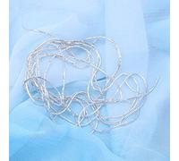 HEEPDD Fil Métallique Français, Matériel de Broderie en Cuivre pour la Fabrication de Bijoux, Fil Métallique Fin de 1,5 Mm pour les Artisans DIY, Fournitures d'artistes (SILVER)