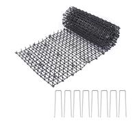 HEEPDD Filet de Preuve de Chat de Jardin 36 "x 24" Barrière de Protection avec Le Chat en Plastique Résistant de Tapis à Pointes pour des Lits de Fleur
