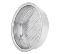 HEEPDD Filtre à café Filtre à café Double Couche en Acier Inoxydable, Conception Pressurisée, Passoire Ultra-fine pour Tasses Simples et Doubles, Fournitures de et de thé de 51 Mm de Diamètre