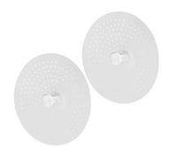 HEEPDD Filtre de Presse à café 2 Pièces, Plaque Filtrante de Presse Française en Aluminium Réutilisable pour la Préparation du café, Parfait pour les et les Composants d'appareils électroménagers