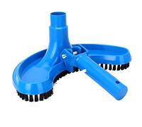 HEEPDD Fixation Manuelle de la Tête D'aspirateur de Piscine, Brosse en Forme de Demi-Lune, Conception Simple avec Boîtier en Plastique ABS pour Le Nettoyage des étangs à Poissons de