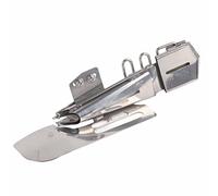 HEEPDD Fixation pour Machine à Coudre Industrielle, Construction Métallique, 4 Options de Taille pour Reliure de Biais sur les Bords des Vêtements pour Machines Verrouillage Plat (1-1/2"-9/16")