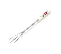 HEEPDD Fouet à œufs en Acier Inoxydable avec Poignée en Céramique, Outil de Mixage Confortable, Batteur Efficace pour la Cuisson, 7,48 X 2,56 Pouces pour les Outils de Cuisine à la Maison et au (rose)