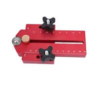 HEEPDD Gabarit de Déchirure Fin pour Scie à Table, Table de Toupie, d'accessoires pour Scie à, Guide de Déchirure Réglable en Alliage d'aluminium anodisé de 0 à 110 Mm, Verrouillage sécurisé pour