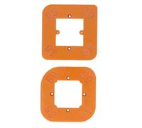 HEEPDD Gabarit de Rayon d'angle Rond à Haute efficacité, Panneau en Résine, usiné avec Précision pour un Routage Rapide des Coins, Idéal pour les Menuisiers Professionnels et les Amateurs de