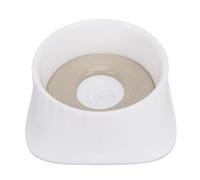 HEEPDD Gamelle d'eau pour Chien, Disque Flottant, Base Antidérapante | Le Flux Arrête les Déversements, Garde la Fourrure du Visage au Sec, 20x20x8cm Pièces en PP de qualité Alimentaire, Voyage