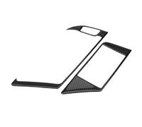 HEEPDD Garniture de Panneau GPS en Fibre de Carbone pour Les Modèles B8 Couverture Légère Résistante aux Rayures avec Autocollant Adaptée pour Les Véhicules S4 RS4 RS5 à Conduite à Gauche Améliore Le