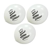 HEEPDD Géant M. Mme Mme Ballons en Latex pour la Décoration de Mariage, 6 PCS Blancs Ballons Forts Géants pour la Célébration du Mariage