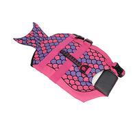 HEEPDD Gilet de sécurité pour Le Gilet de Sauvetage pour Les Chiens avec des Couleurs Vives, pour Les Chiens de Toutes Tailles, Matériau en Polyester Haut de Gamme (M)