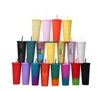 HEEPDD Gobelets, Tasse ABS Réutilisable pour le Stockage de Cuisine de café et de Jus (Vert menthe)