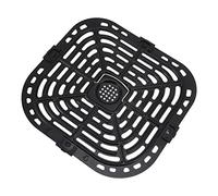 HEEPDD Grille de Remplacement en Acier Inoxydable 304 pour Friteuse à Air, Support Carré, Plaque de Plateau, 23,9 x 23,1 cm