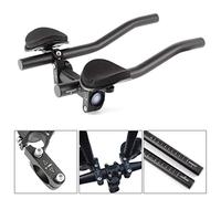 HEEPDD Groodbar à Vélo TT avec Poignée Réglable, Installation Facile Barres Aérodromiques Grochebar Rest pour Le Triathlon (comme montré)
