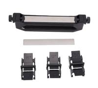 HEEPDD Guide D Angle pour Affûteur de Couteaux, Kit de Guidage D Aiguisage Noir 15 17 25 Degrés for Affûtage de Lames (800 1000 1500 2000 Grain)