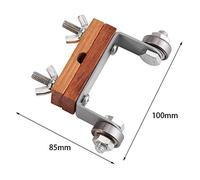HEEPDD Guide d'affûtage d'Affûteur de Couteaux pour Outils en Bois, Affûteur en Acier Réglable, Ciseaux de Précision, Travail du Bois et Sculpture, 3,3x3,9 Pouces pour Outils en, Affûteur en
