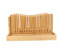 HEEPDD Guide de Pliable pour Trancheuse à Pain avec Plateau à Miettes de 2,6 Lb, Contrôle Uniforme Réglable pour le Levain et les Pains Faits Maison, Boulangers de Cuisine