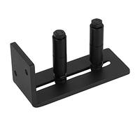 HEEPDD Guide de Sol pour Porte de Grange Coulissante Robuste, en Acier au Carbone, Facile à Installer avec une Conception Robuste, Parfait pour Stabiliser les Portes de Grange