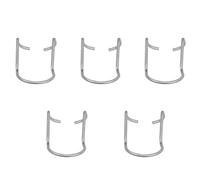 HEEPDD Guide d'espacement à Ressort 5 Pièces, Tasse de Bouclier de Torche en Acier Inoxydable pour Coupeur SG-55 AG-60 WSD-60P Autres Outils à Main