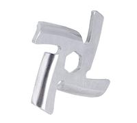 HEEPDD Hachoir à Viande, Accessoires de Remplacement en Croix Robustes en Acier Inoxydable avec un Design Incisif, pour Hachoir de Cuisine électrique à L'ail et la Viande de