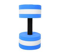 HEEPDD Haltères Flottants à l'eau, Matériau en Mousse de Caoutchouc, Augmente le Poids avec l'eau, Idéal pour les Exercices en Piscine, 'entraînement Physique, équipement Aquatique de 248 G (Bleu