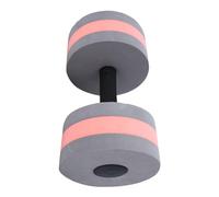 HEEPDD Haltères Flottants à l'eau, Matériau en Mousse de Caoutchouc, Augmente le Poids avec l'eau, Idéal pour les Exercices en Piscine, 'entraînement Physique, équipement Aquatique de 248 G (gris