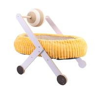 HEEPDD Hamac à Gratter pour Petit Chat, Boule à Gratter pour Chaton, Lit à Compact intégré pour Petits Chats, Jouet pour Confortable