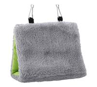 HEEPDD Hamac à Oiseaux, Tente de Sieste Facile à Installer et Laver, Pliable et Portable avec Conception de Tunnel Deux Portes, Couleur Vive Motif pour Attirer l'attention Votre Oiseau, adapté Divers