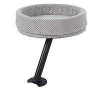 HEEPDD Hamac pour chat monté sur bureau, en fer haute résistance, fixation confortable, perchoir pour chat avec mécanisme de fixation réglable, meuble pour chaton pour bureau
