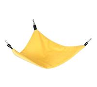 HEEPDD Hamac Triangulaire en Toile pour Petits Animaux, Lit Suspendu pour Hamsters, Cochons d'Inde, Rats, Zone de Repos Confortable, Installation Facile, Coin de Cage de 11,8 Pouces, Confort Toutes