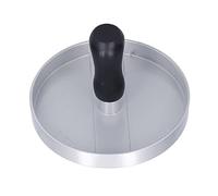 HEEPDD Hamburger Press, Non-bâton en Aluminium en Alliage Rond Hamburger Press Maker Patty Plastic Handle Kitchen Accessoire pour Faire des Nan (【40580】 Poignée en Plastique Unique)