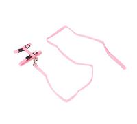 HEEPDD Harnais de Chaton Léger avec Une Corde de Traction, Un Harnais de de de Chat élégant et Réglable pour Faciliter la Position et Décoller, adapté pour Marcher à L'extérieur (Pink)