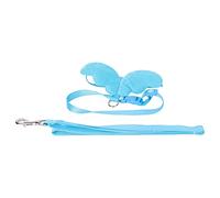 HEEPDD Harnais d'oie Réglable, Laisse pour Activités de Plein Air, Idéal pour Les Canards et Les Poules de Compagnie, Petite Taille en Bleu Harnais d'oie Réglable, Canard en Nylon Marchant pour