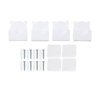 HEEPDD Hauteur de Douche de Douche Adhésif Pas de Douche à Forage Mont Mural du Support de Tige de Tige pour Salle de Bain avec Groove de 1,8 Pouce Mignon de Conception de Dessins