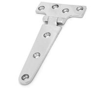 HEEPDD Hinge de Type T en Acier Inoxydable pour les Portes et les Portes de la Maison, 151 * 75 * 4,5 Mm, Poncées en Douceur, Matériau, Idéal pour les et les de la Maison, 151 * 75 * 4,5 Mm, en