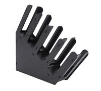 HEEPDD Hooks Mug Hooks Coffee Tup Organizer Portez, Pratiques à 4 Compartiments Coffee Paper Tasse Dispensateur Acrylique Top Rangement Organisateur d'Organisateur (Incliné)