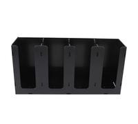 HEEPDD Hooks Mug Hooks Coffee Tup Organizer Portez, Pratiques à 4 Compartiments Coffee Paper Tasse Dispensateur Acrylique Top Rangement Organisateur d'Organisateur (Droit)